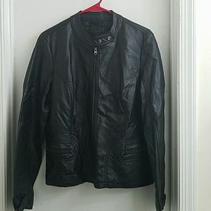 Women's Faux Leather Jacket